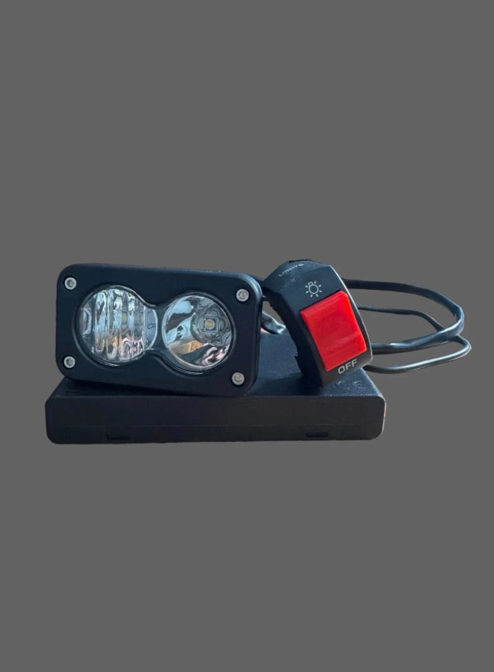 Battery powered Baja light for yozma